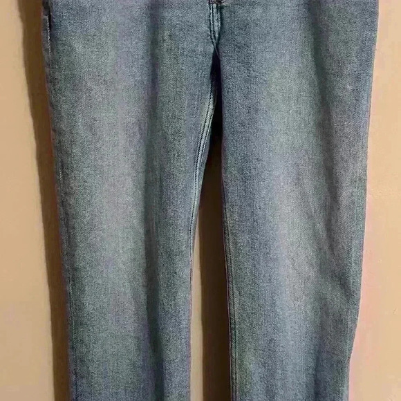 Re/Done Jeans 90’s High Rise Crop Medium Wash Size 28 - Picture 2 of 10
